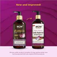 Thumbnail for Wow Skin Science Onion & Collagen Anti Hairfall Shampoo For Strenghtens Roots & Prevents Hair Breakage