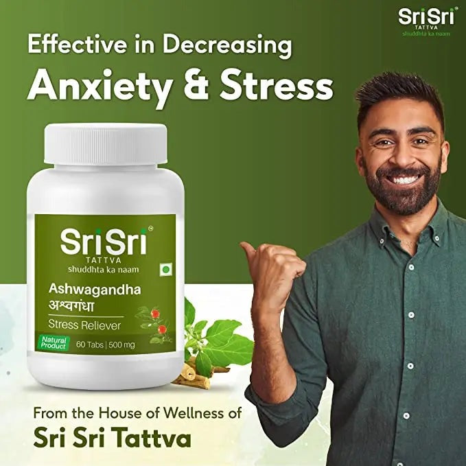 Sri Sri Tattva Ashwagandha Tablets - Distacart