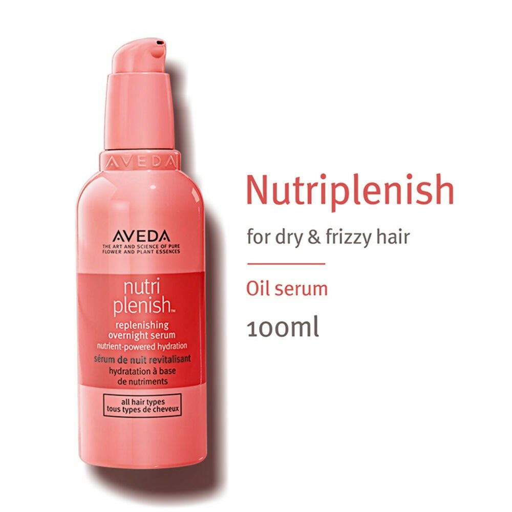 Aveda Nutriplenish Hydrating Serum for Dry & Frizzy Hair with Coconut Oil - Distacart