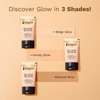 Thumbnail for Pilgrim Glow BB Cream SPF 50 PA++++ Instant Spot Coverage Matte Finish Vitamin C Infused - Honey Glow - Distacart