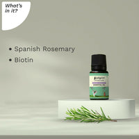 Thumbnail for Pilgrim Spanish Rosemary Essential Oil For Hair Growth, Hair Fall Control & Hair Strengthening - Distacart
