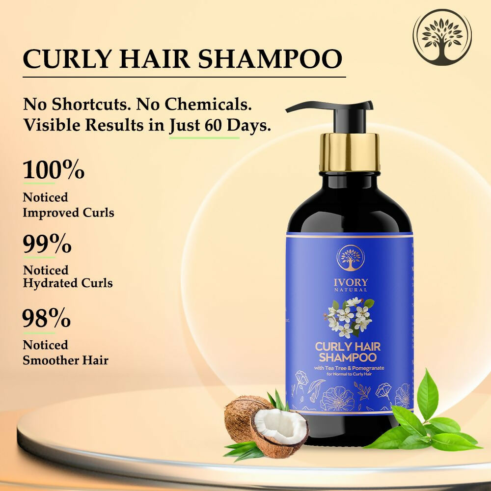 Ivory Natural Curly Hair Shampoo For Smooth, Well-Defined Curls - Distacart