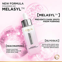 Thumbnail for L'Oreal Paris Glycolic Bright 8% [Melasyl + Niacinamide] Face Serum For Brightening Dark Spots