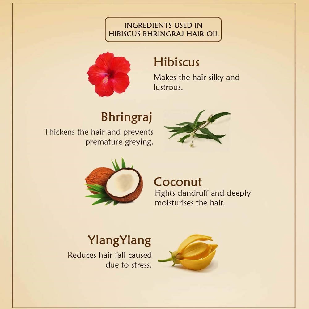 Ancient Living Hibiscus Bhringraj Hair Oil uses