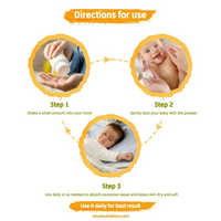 Thumbnail for ShuShu Babies Talc Free Baby Powder with Arrowroot Extracts (under 0-3 Years Baby)