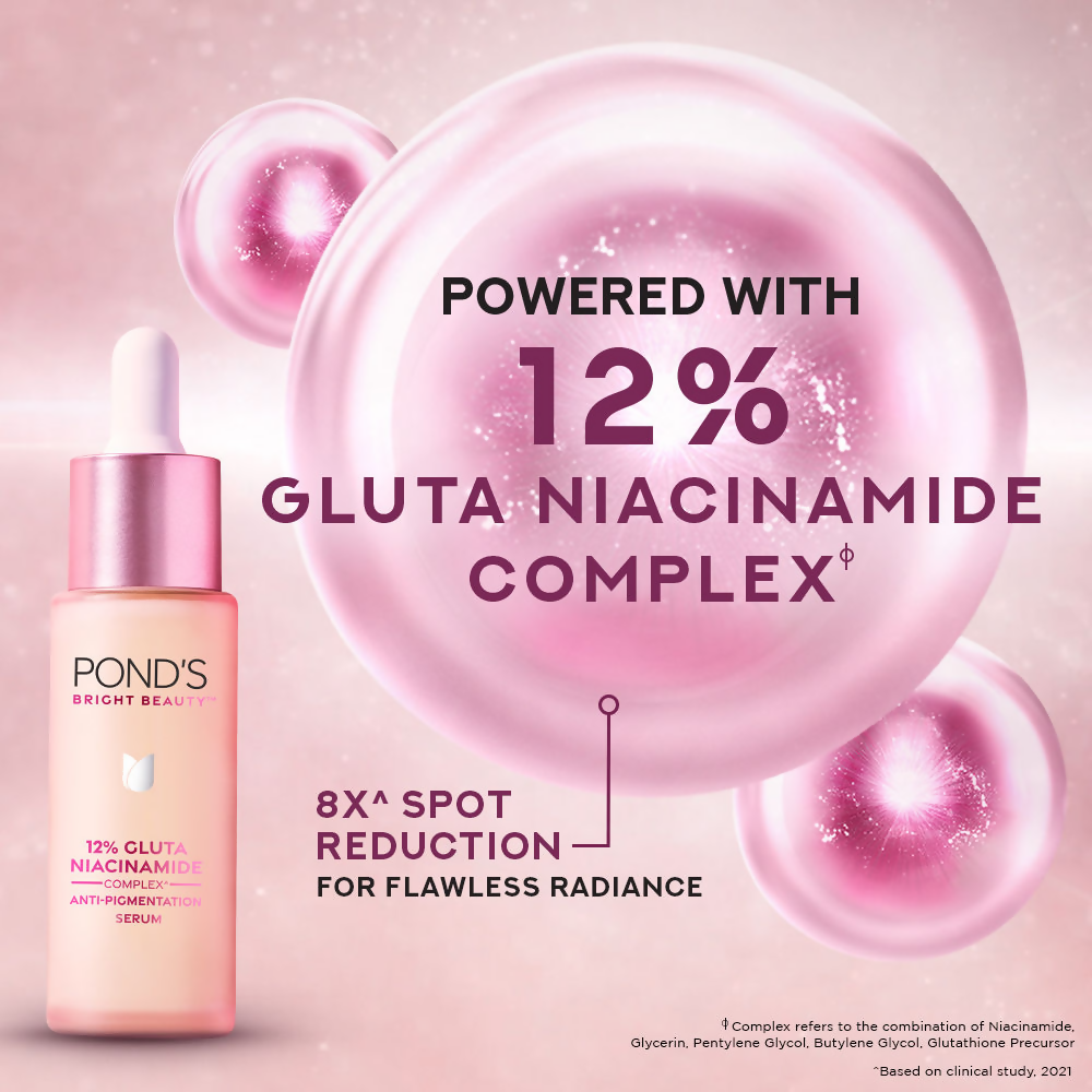 Ponds Bright Beauty Anti-Pigmentation Serum With 12% Gluta-Niacinamide Complex