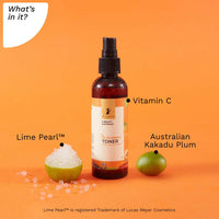 Thumbnail for Pilgrim Australian 1% Vitamin C Toner with Kakadu Plum & Lime Pearl For Glowing Skin, Open Pores Tightening & Refining - Distacart