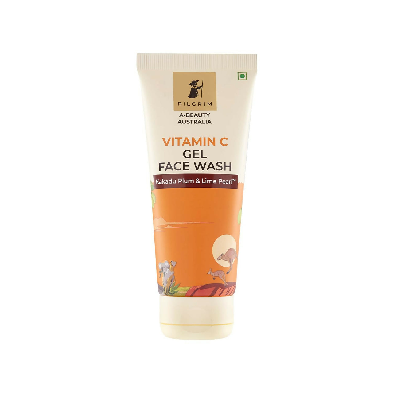Pilgrim Australian Vitamin C Gel Face Wash with Kakadu Plum & Lime Pearl For Radiant & Glowing Skin - Distacart