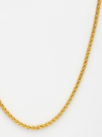 Thumbnail for NVR Men's Gold-Plated Stainless Steel Chain