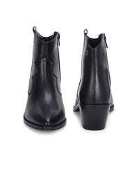 Thumbnail for Delize Women Synthetic Leather Block Heeled Boots