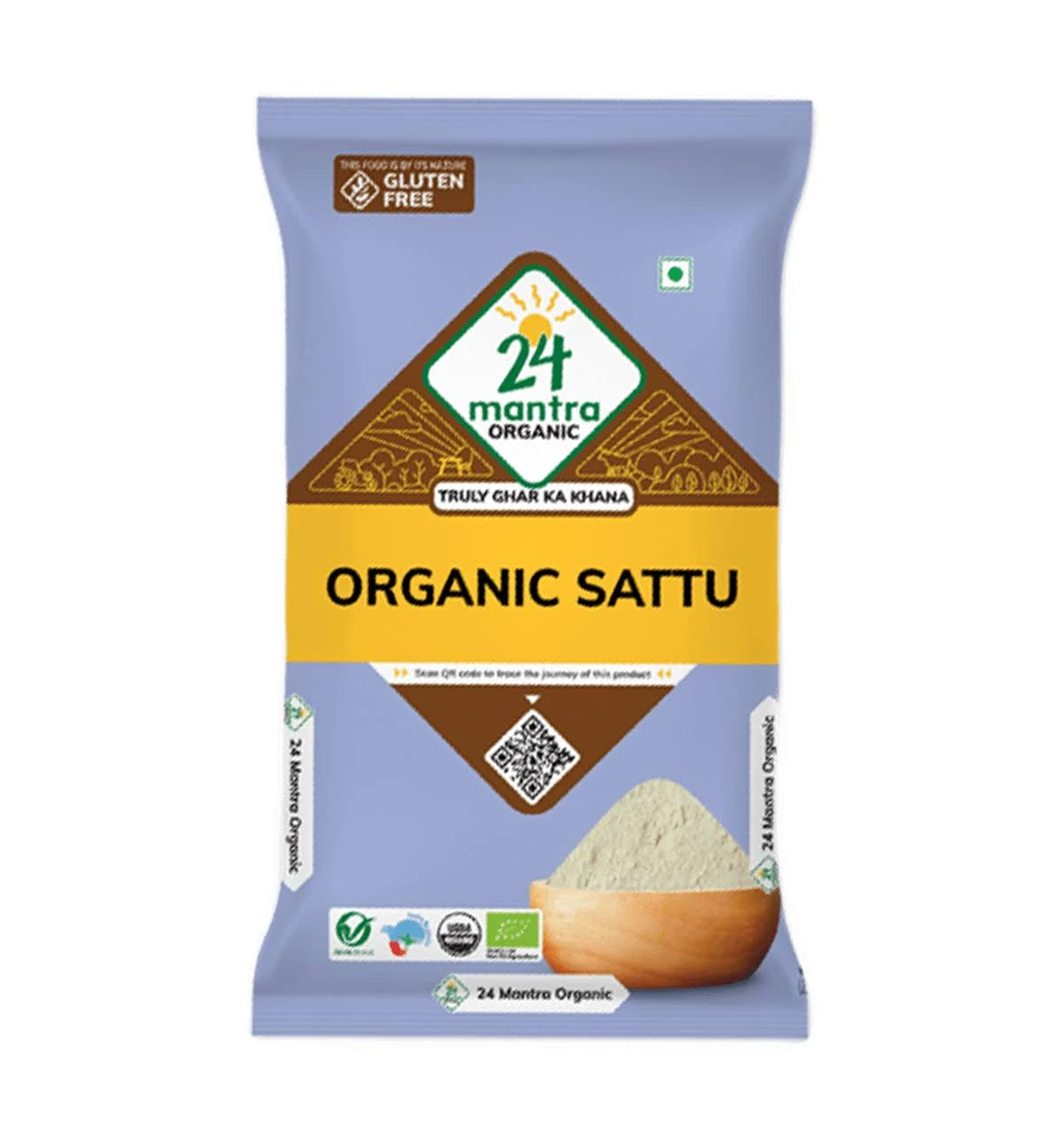 24 Mantra Organic Sattu Atta