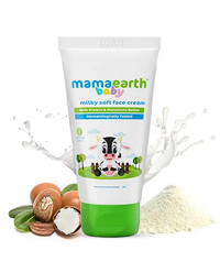 Thumbnail for Mamaearth Milky Soft Baby Face Cream For Moisturizes, Soothes, Heals Chapped Skin