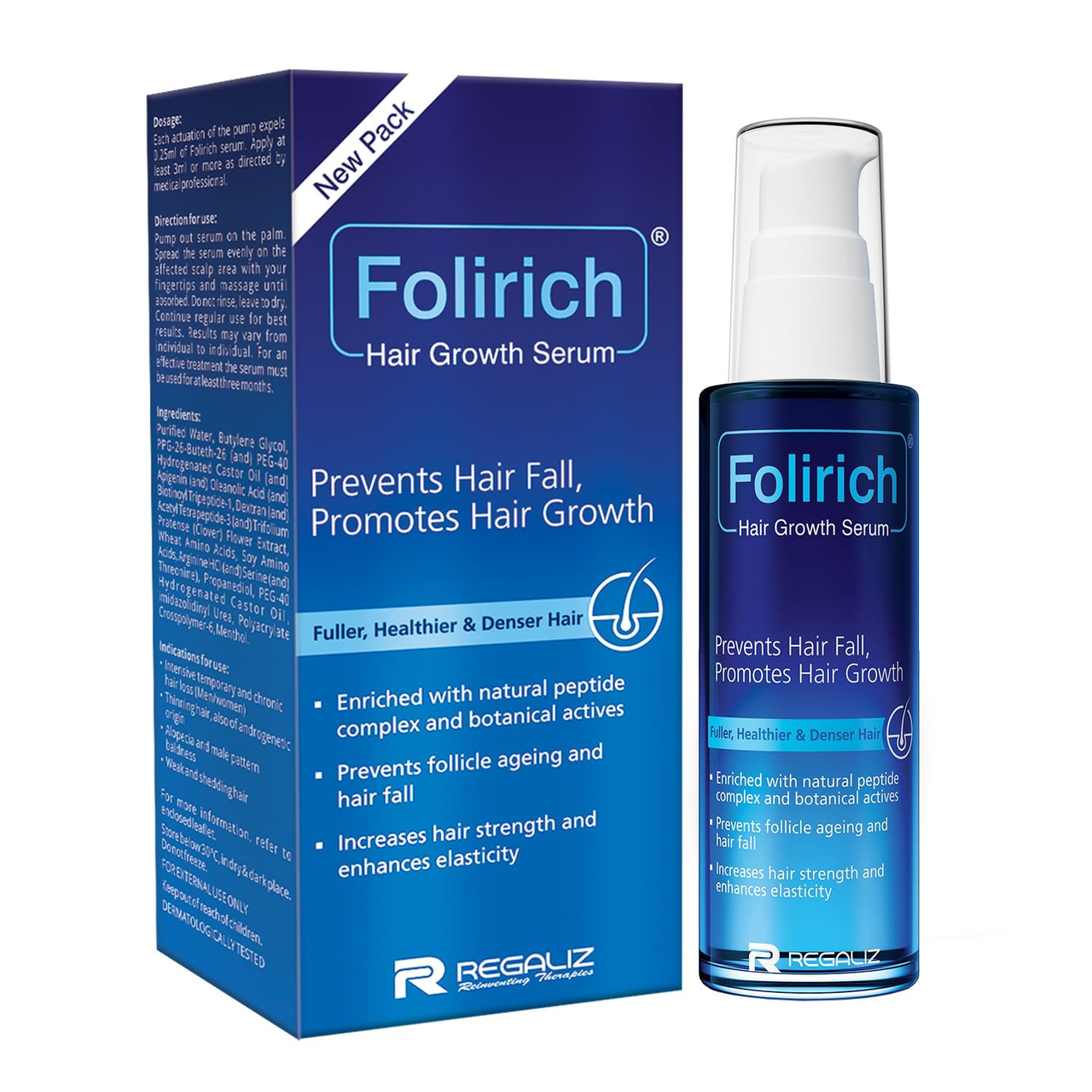 Regaliz Folirich Hair Growth Serum