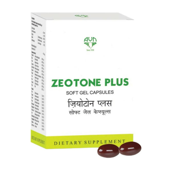 AVN Ayurveda Zeotone Plus Soft Gel Capsules - Distacart