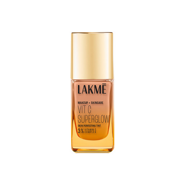 Lakme Vitamin C Superglow Skin Perfecting Tint with 3% Vit C - Cool Rose