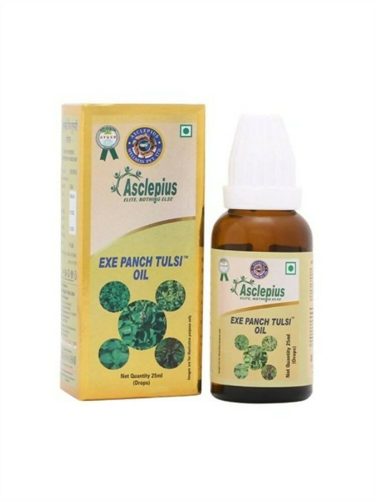 Asclepius Exe Panch Tulsi Oil - Distacart