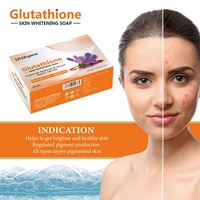 Thumbnail for LA Organo Glutathione Kumkumadi Skin Lightening & Brightening Soap