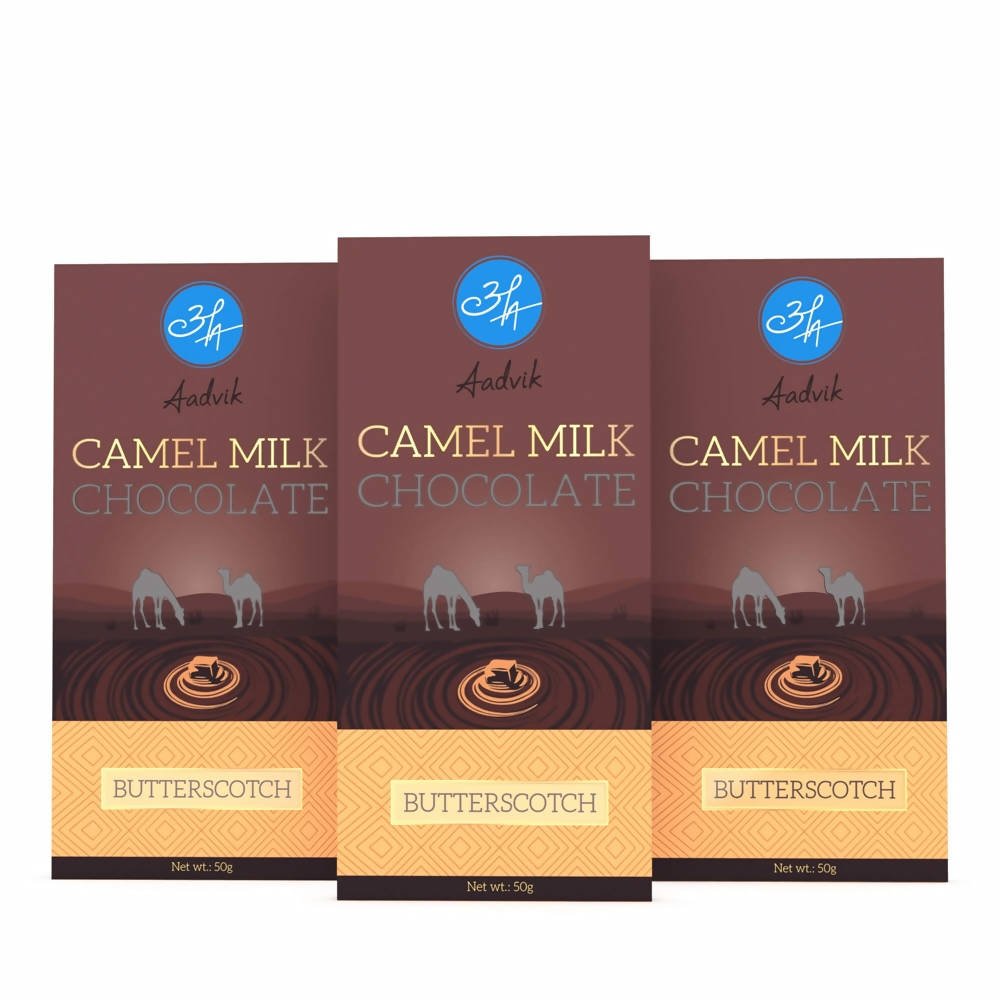 Aadvik Camel Milk Chocolate With Butterscotch - Distacart