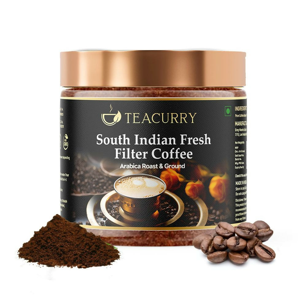 Buy Teacurry South Indian Filter Coffee (100% Arabica Ground 