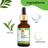 Thumbnail for Pilgrim Tea Tree & 10% Niacinamide Blemish-Remover Serum with Zinc PCA For Acne Prone Skin - Distacart