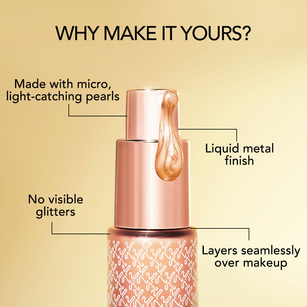 Kay Beauty By Katrina Kaif Hyper Gloss Liquid Luminizing Highlighter - Sparkling