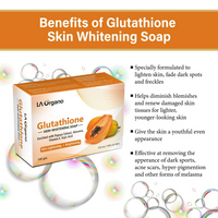 Thumbnail for LA Organo Glutathione Papaya Soap and Papaya Cream Combo