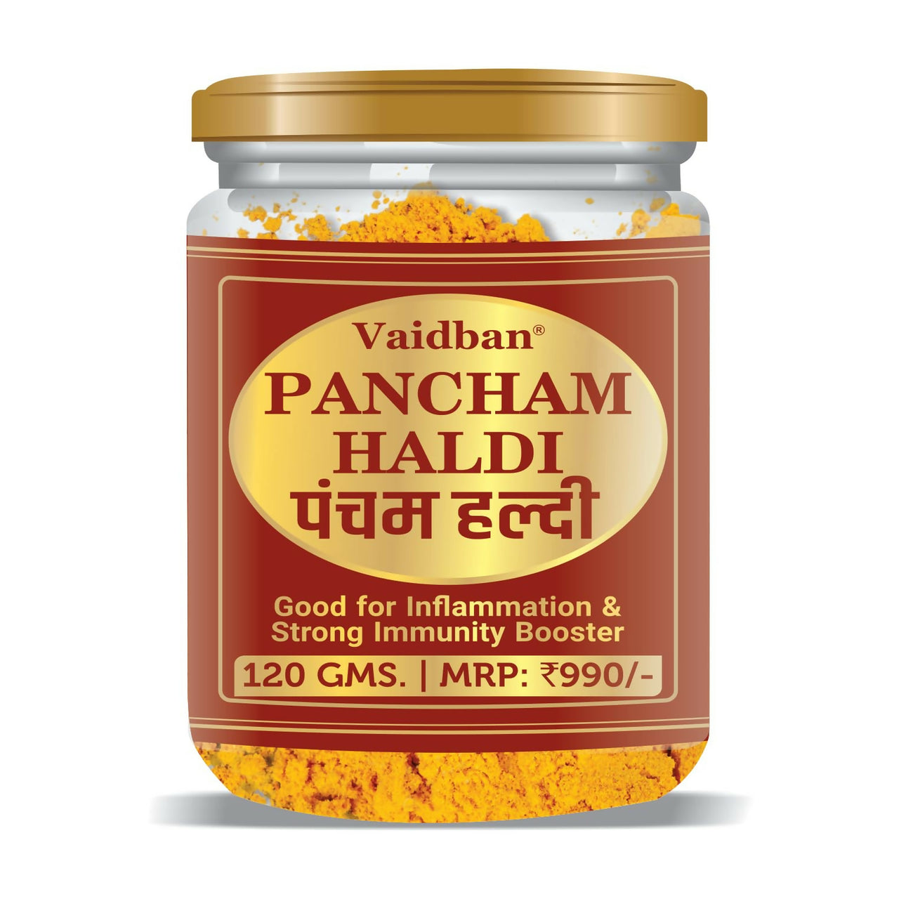 Vaidban Pancham Haldi (Organic Haldi Powder)