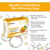 Thumbnail for LA Organo Glutathione Haldi Chandan Skin Lightening & Brightening Soap