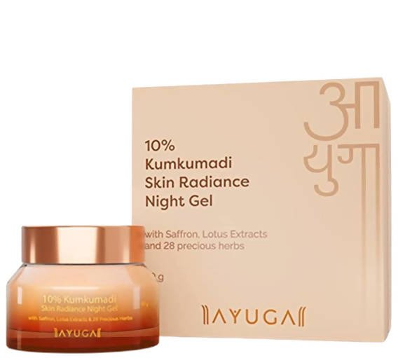 Ayuga 10% Kumkumadi Skin Radiance Night Gel - Distacart