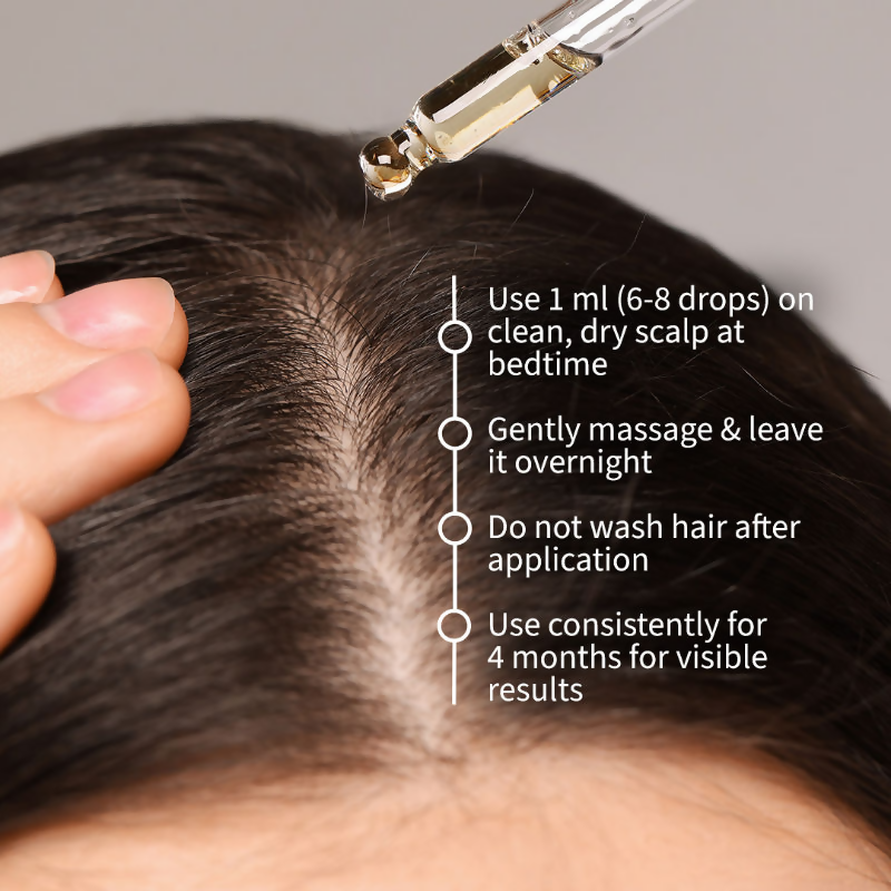 Oziva Advanced Hair Growth Serum to Rebalance Scalp Microbiome