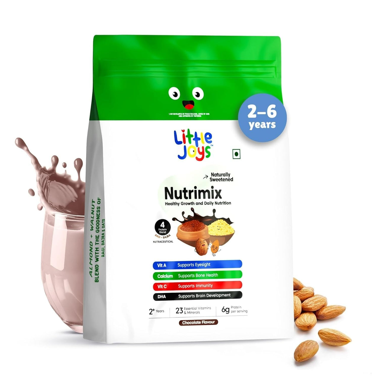 Little Joys Nutrimix Powder for Young Kids (2-6 Years) - Distacart