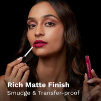 Thumbnail for Pilgrim Liquid Matte Lipstick with Hyaluronic Acid - Pink Climax - Distacart