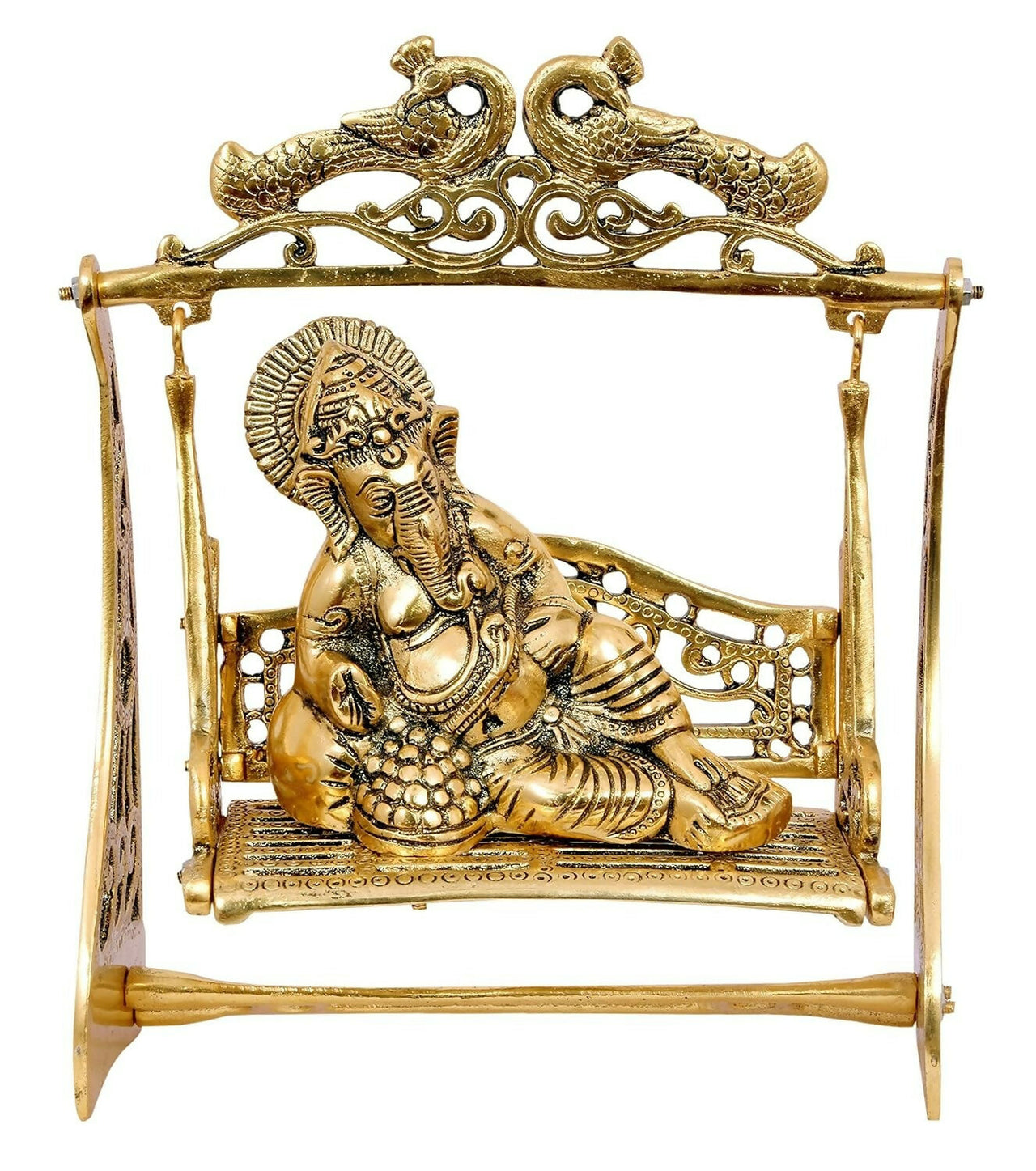 Nexplora Industries Metal Ganesh On Jhula Idol - Distacart