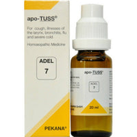 Thumbnail for Adel Homeopathy 7 Apo-Tuss Drops - Distacart