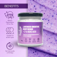 Thumbnail for Bake 2% Kojic Acid Lavender Smoothie Body Scrub - Distacart