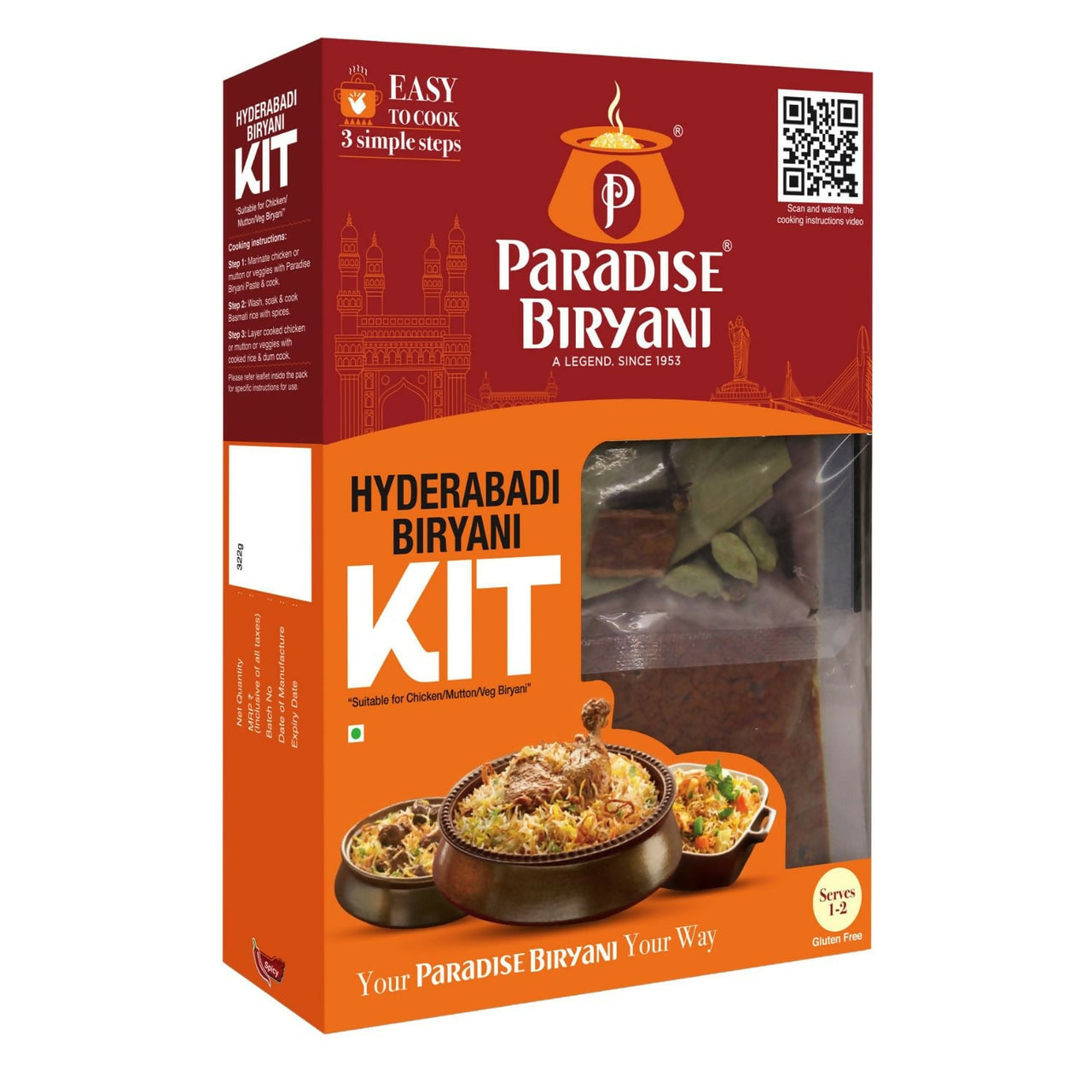 Paradise Hyderabadi Biryani Kit