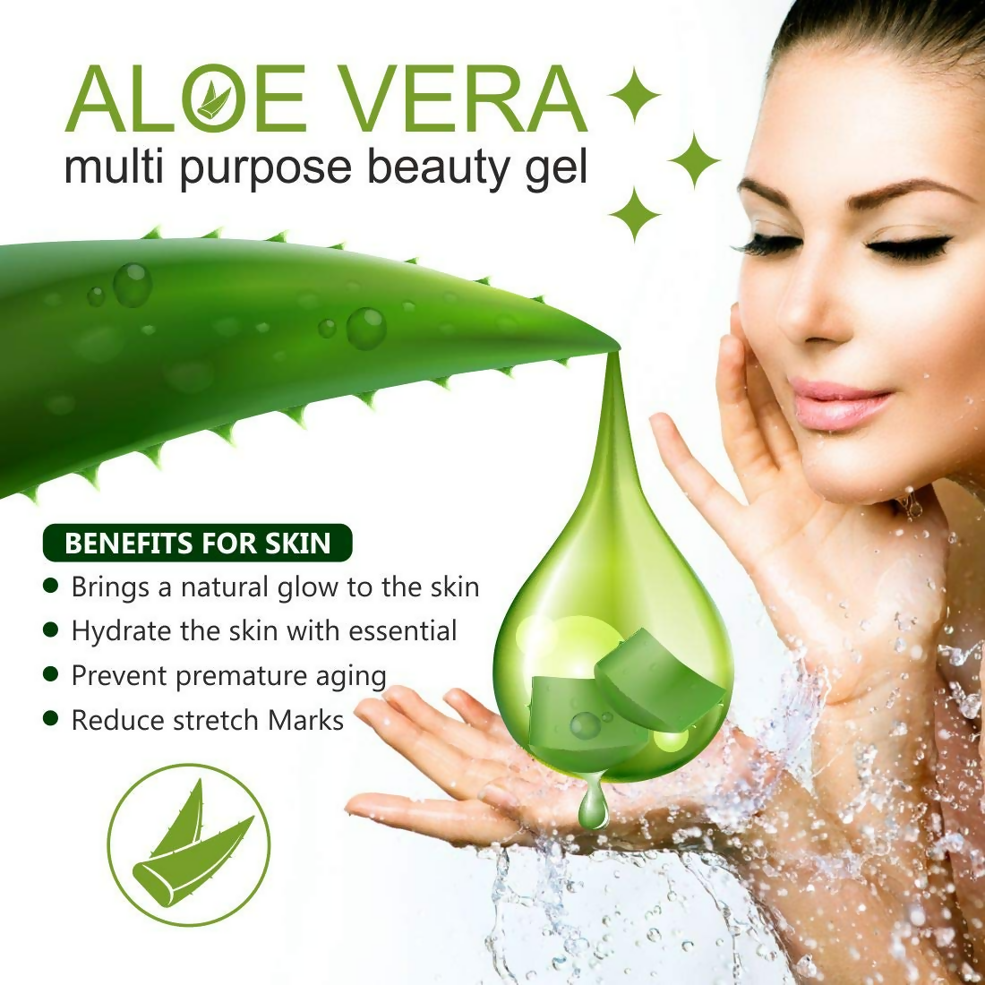 LA Organo Pure Aloe Vera Gel