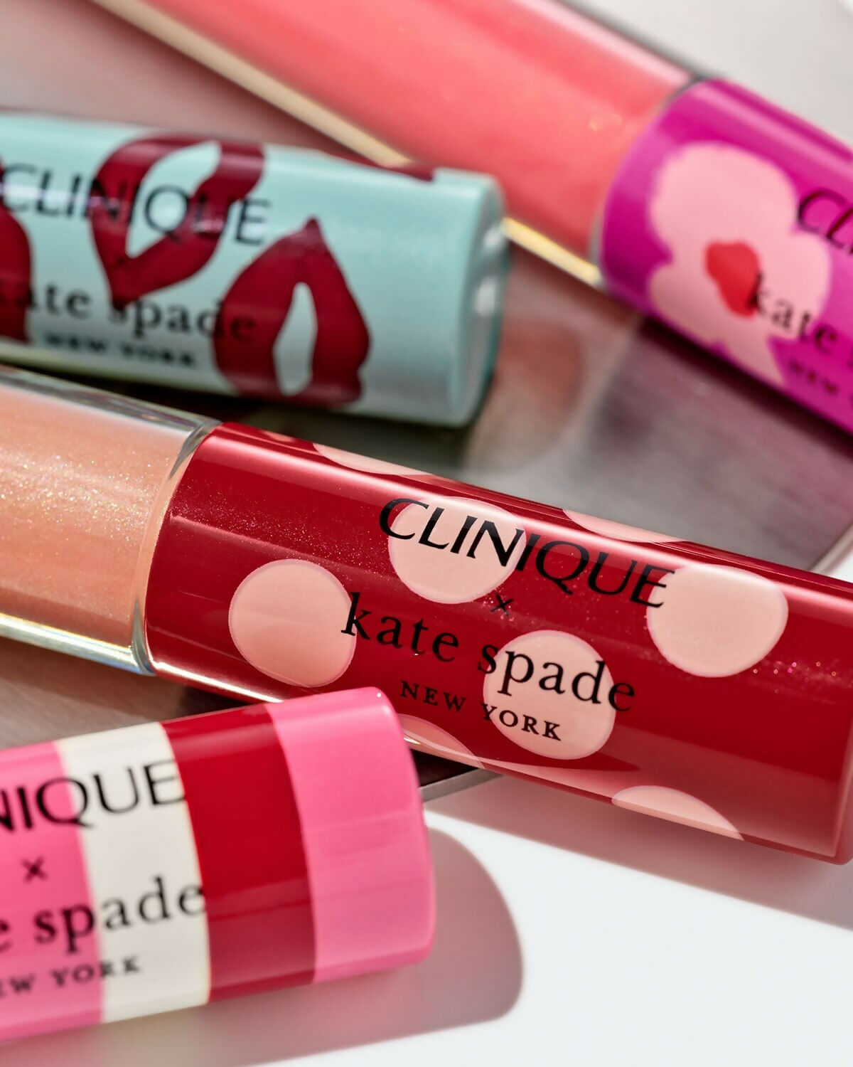 Clinique X Kate Spade New York Pop Plush Creamy Lip Gloss Airkiss Pop - Distacart