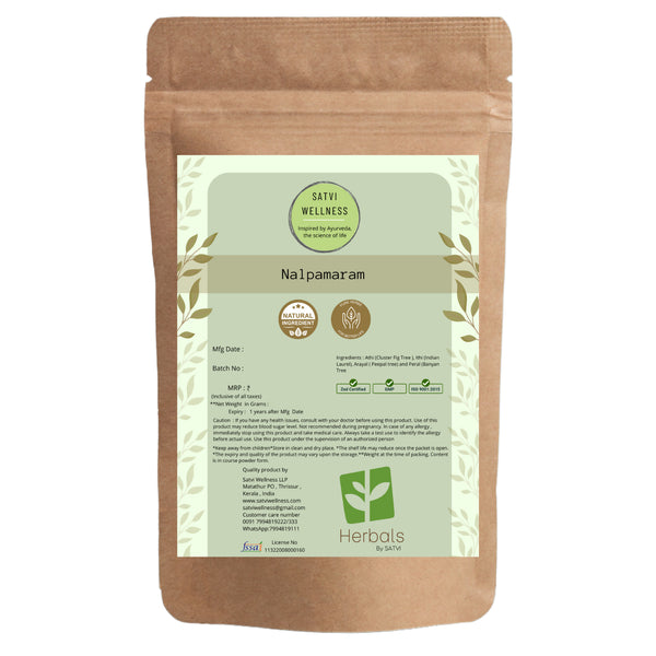 Satvi Wellness Naalpamaram Powder - Distacart