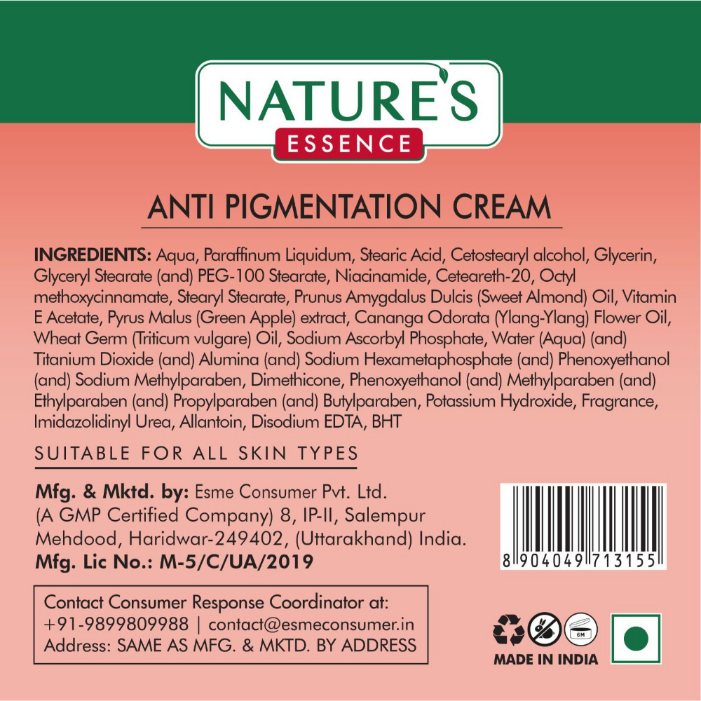 Nature's Essence Facialist Anti Pigmentation Cream