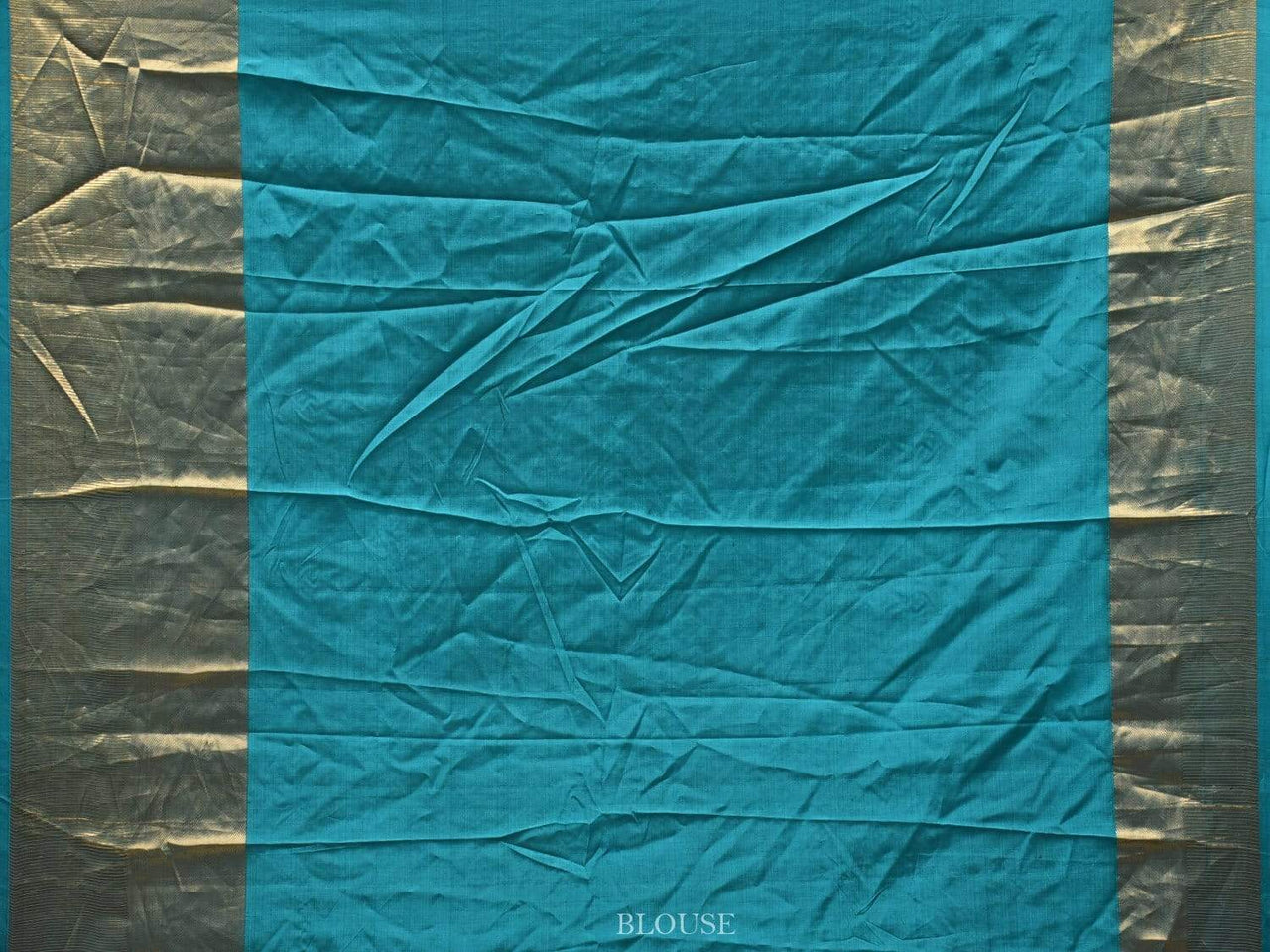 Red and Teal Bandhani Kanchipuram Silk Handloom Saree with Big Buta Design - Global Threads - Distacart