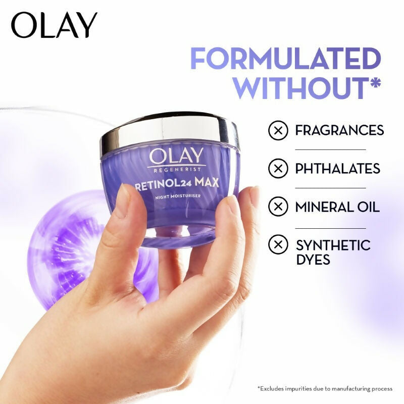 Olay Retinol24 Max Night Moisturiser - Distacart