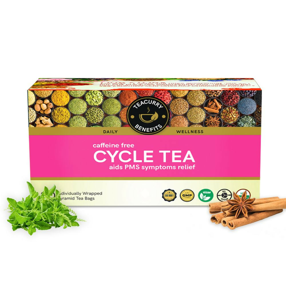 Buy Teacurry Period Tea - Cycle Tea with Diet Chart Online at Best ...