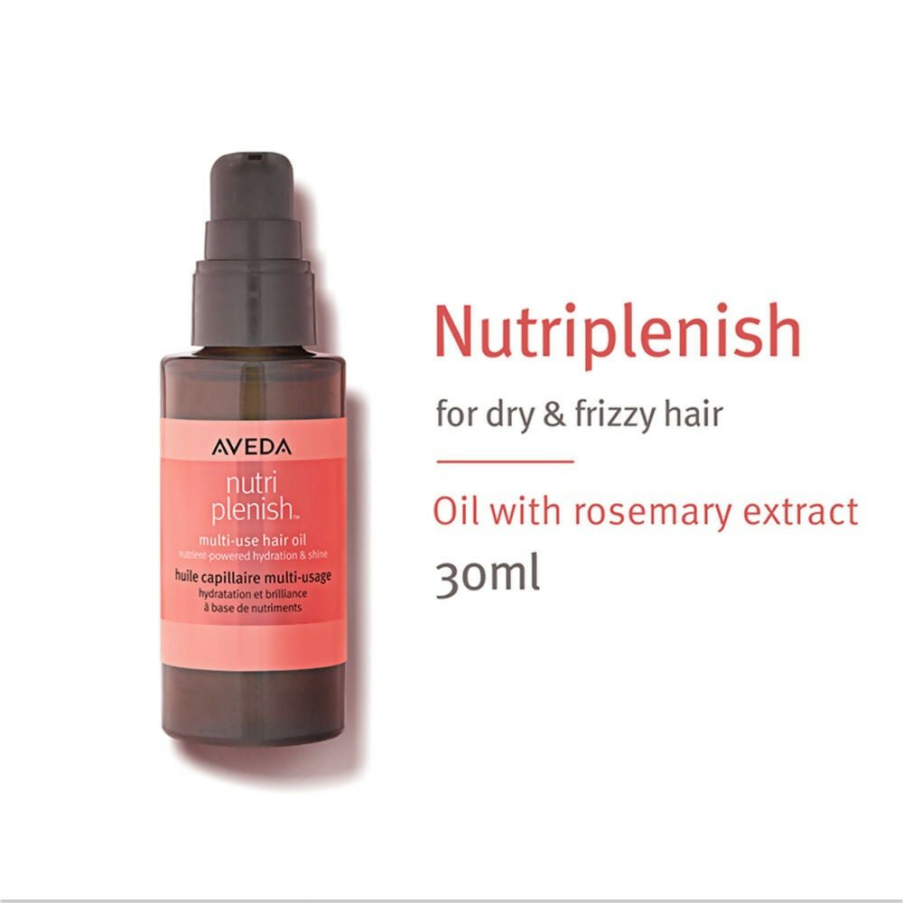 Aveda Nutriplenish Multi-Use Hair Oil For Dry & Frizzy Hair with Rosemary Extract - Distacart