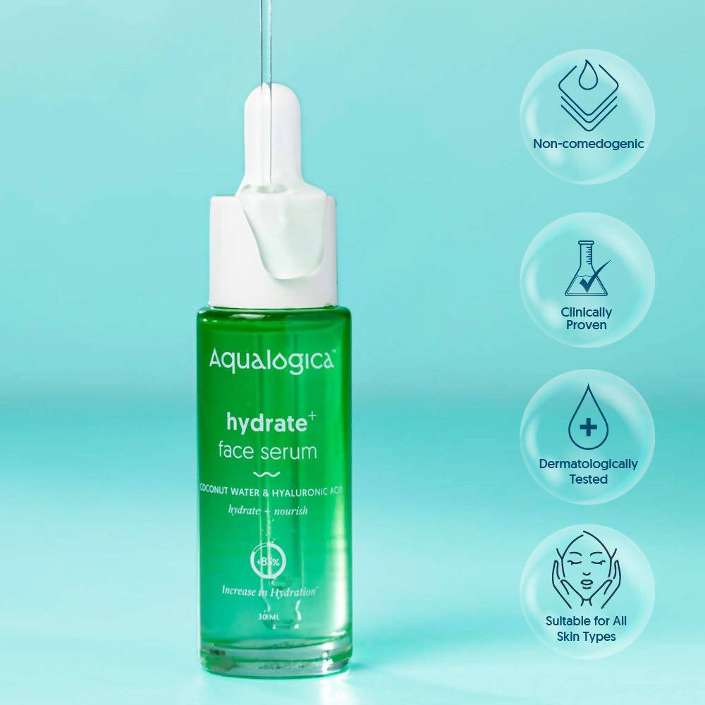 Aqualogica Hydrate+ Face Serum - Distacart