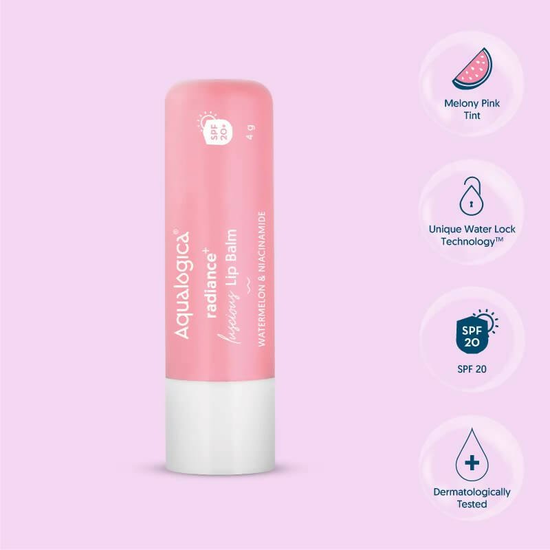 Aqualogica Radiance+ Luscious Lip Balm - Distacart