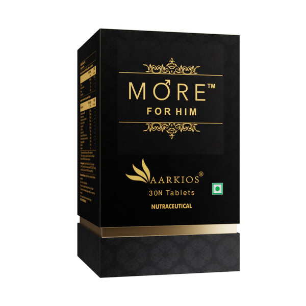 Aarkios More for Him Energy and Libido Booster Tablets for Men - Distacart