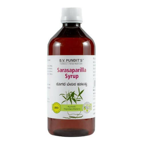 B V Pundit's Sarasaparilla Syrup - Distacart