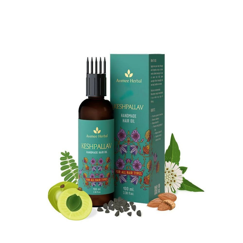 Avimee Herbal Keshpallav Hair Oil - Distacart