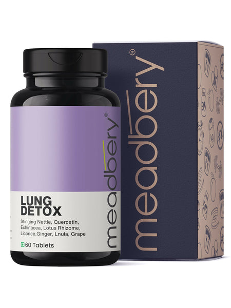 Meadbery Lung Detox Tablets - Distacart
